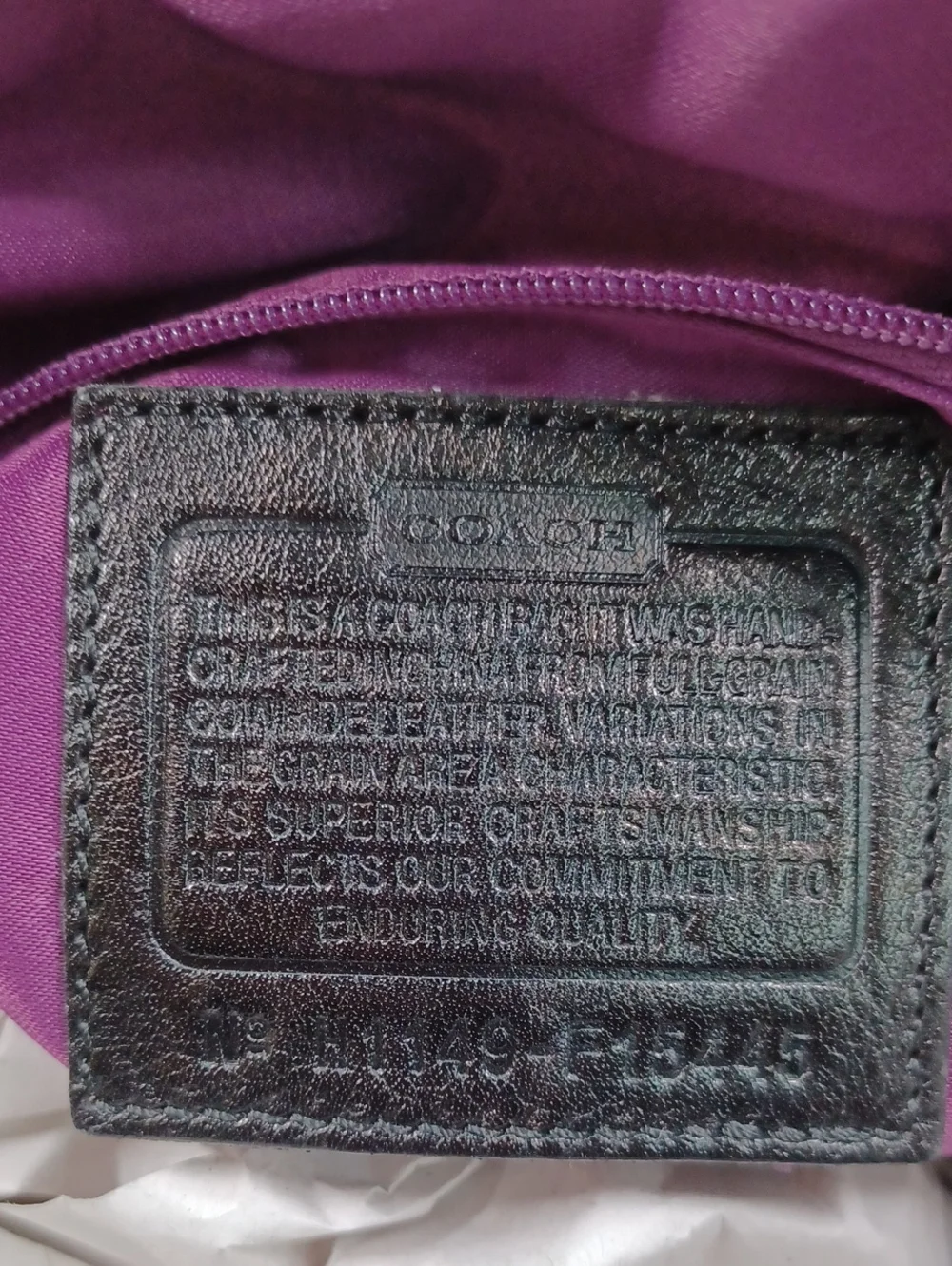 Coach F15445 Ashley Y2K- EUC